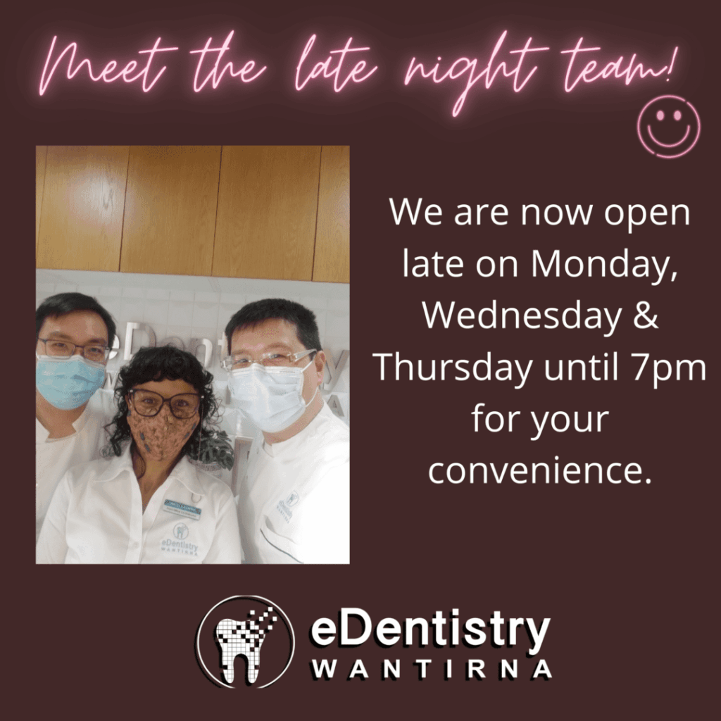 Meet The Late Night Team Post eDentistry Wantirna