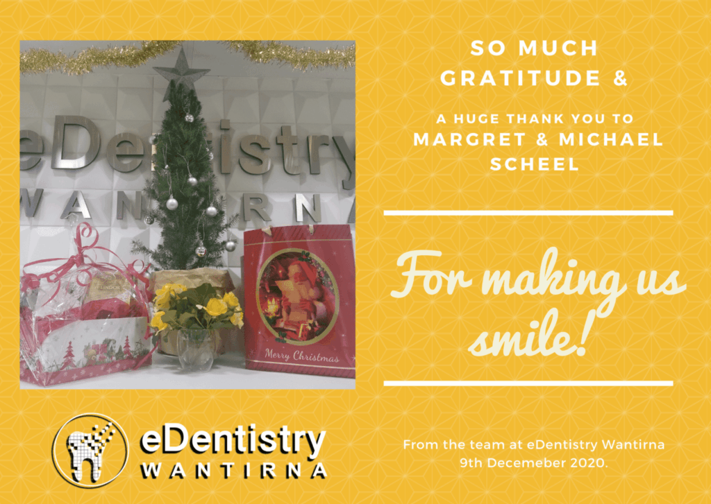 Thank You M&M Scheel Post eDentistry Wantirna